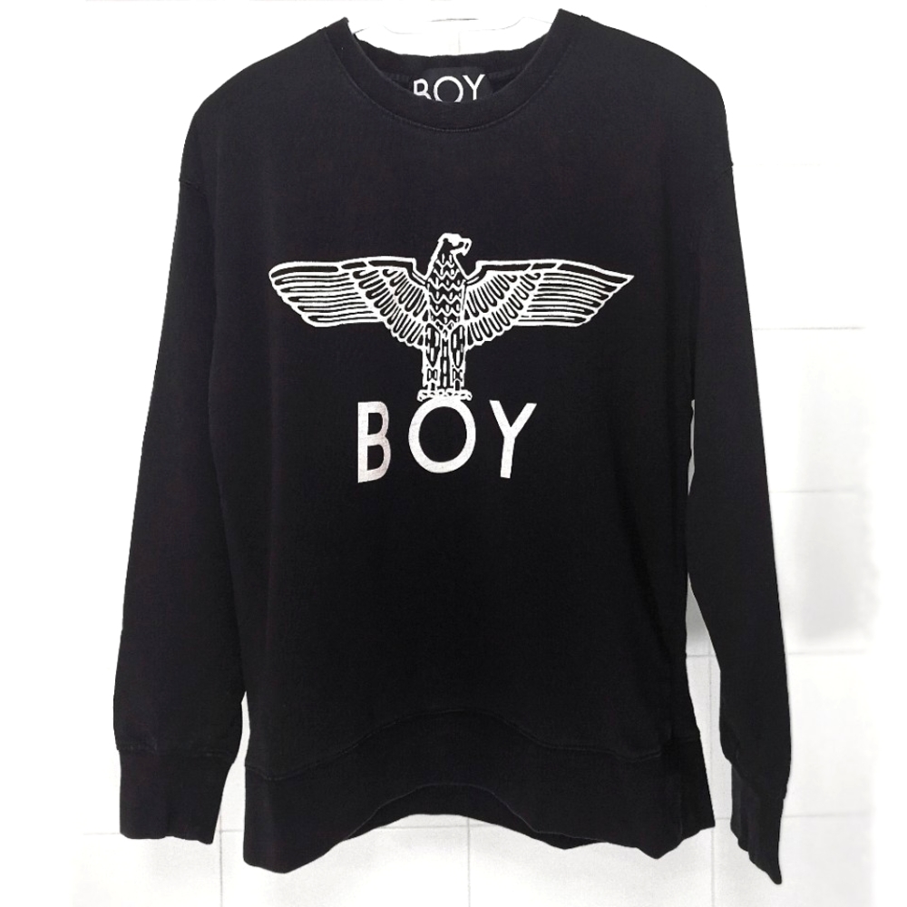 BOY London Black Cotton Sweatshirt
